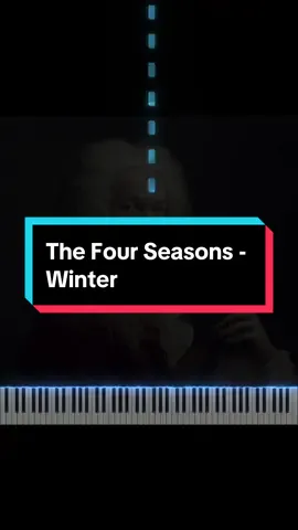 The Four Seasons - Winter #piano #pianotutorial #fyp #viralvideo #vivaldi 