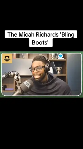 The Rest is Football Ep 67: Micah's own personal boots 😂 #therestisfootball #bling #micahrichards #alanshearer #garylineker #footballpodcast #football #fyp #sports #adidas #umbro #nike #boots 