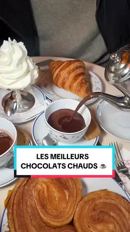 LES 3 MEILLEURS CHOCOLATS CHAUDS DE PARIS ☕️  🥇 Carette: C’est le meilleur chocolat chaud ! il est super crémeux 😍 en plus tu as un large choix de pâtisserie pour couronner le tout 🤌 ☎️ 01 47 27 98 85 🗓️ Du lundi au dimanche de 7h00 à 23h30 📍 4 Place du Trocadéro et du 11 Novembre, 75016 Paris  . 🥈Angelina : Un salon de thé super chic où tu pourras boire ton chocolat chaud dans un cadre magnifique ✨ ☎️ 01 42 60 82 00 🗓️ Lundi à Jeudi : 8h à 19h / Vendredi à Dimanche : 8h30 à 19h30 📍 226 Rue de Rivoli 75001 Paris  . 🥉Ritz Le Comptoir : Un chocolat chaud onctueux que tu pourras accompagner de délicieuses viennoiseries 🥐  . ☎️ 01 43 16 30 26  🗓️ Lundi à Samedi : 8h à 19h / Dimanche : de 10h à 18h  📍 38 Rue Cambon, 75001 Paris ——————————————— #chocolatchaud #paris #sortiesparis #hotchocolate #sortiraparis #parisian #angelina #caretteparis #ritz #parisiancafe