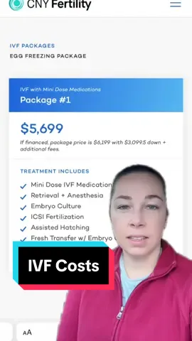 How much did we spend on our first round of IVF #ivf #cnyfertility #infertility #day3 #retrieval 