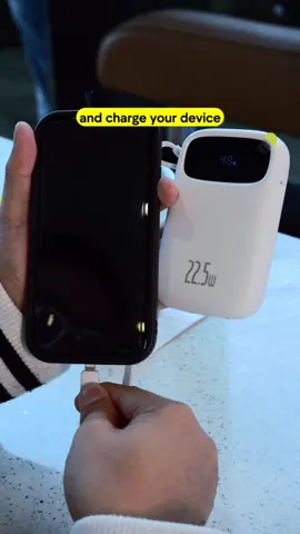 Fuel your TikTok marathon with unstoppable power of Baseus QPOW2 20,000mAh at your fingertips! 🔋✨ #fypシ #fyp #baseus 