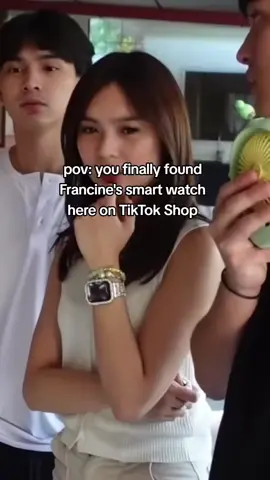 pov: you finally found Francine's smart watch here on TikTok Shop ✨⌚ #francinediaz #francinediazsmartwatch #fypシ゚viral #trending #foryou 
