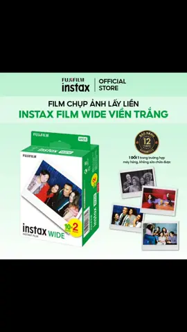 Phim Chụp Ảnh Lấy Liền Fujifilm Instax Film Wide Viền Trắng Hộp 10 Tấm mới #xuhuong #namdinh24h #xuhuongtiktok #xuhuong2024 #thinhhanh #LearnOnTikTok #film #2023Unwrapped 