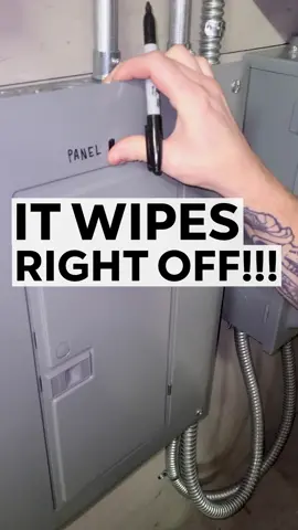 Check Out This SHARPIE Trick Every Electrician Should Know! #electricianu #electrician #electricians #electricaltip #electriciantip #electricianstips #electricianstip #electriciantipsandtricks #tipsandtricks #hack #electricianhack #electricalcontractors #electricalcontractor #electricianstuff #electricianshit #sparky #sparkylife #electricianlife #electriciansofamerica #electriciansoftiktok #electriciansofinstagram