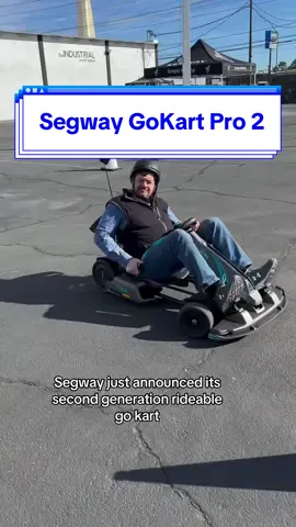 Mario Kart on AND off the course? First look at the new @Segway | Official Account GoKart Pro 2 that has a haptic steering remote that you could use for racing games! Brought to you by @Microsoft #CES2024 #ces #gokart2pro #segwaygokart #segwayninebot #segway #gokarting #mariokart #racinggames #gokartpro #gokarttrack #rideabletech #gokartdrifting #cooltech #techtok #mobility #tomsguide 