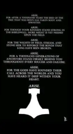 #norsepagan #viking #mjolnir #arise #wisconsinpagan 