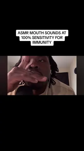 ASMR MOUTH SOUNDS AT 100% SENSITIVITY FOR TINGLE IMMUNITY (YT LINK IN BIO) #asmrsounds #asmrfood #asmrskincare 