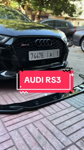 Installation lame pare-chocs avant Maxton et becquet Maxton Design Audi RS3 🔥🔥🔥 📞0607311220