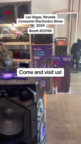 Las Vegas CES Come and Visit Us! Booth 23148 #bluetoothspeaker #digitalsunflash #loudspeaker #portable #portablebluetoothspeaker #bluetooth #party #retro #karaoke #ledlights #ces #lasvegas #consumerelectronics 