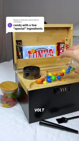 Replying to @Steven universfan #student #dormlife #candy 