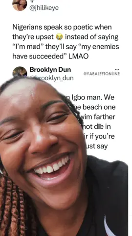 Nigerians are so poetic 🤣😂🥰 #reactionvids #funnycomments #igbo 