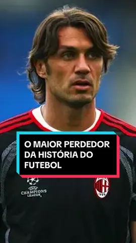 O maior perdedor do futebol, é um jogador LENDÁRIO! 🤯 - #maldini #paolomaldini #milan #acmilan #championsleague #ligadoscampeões #mundial #copadomundo #futebol #futeboleuropeu #campeao 
