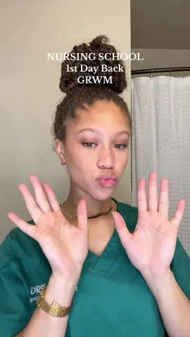 Nursing School GRWM: 1st Day Back | Yall I cant believe im already starting 4th semester! Ill be graduating this august🤞🏼#nursingstudent #nursinggrwm 