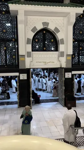 Bab an-Nabi, Gate of the Prophet named after our Prophet Muhammad ﷺ  #Gate14 #makkah #umrah 