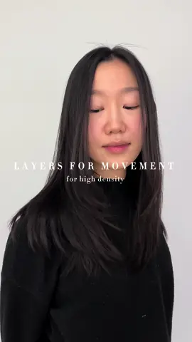 Refresh cut for Jess :) trying more layers this time without curtain bangs . Very high density hair. Keeping ends soft texture Medium framing and layers with some thinning out for more movement ! _ #torontohairstylist#torontohairsalon#layers#layeredhaircut#longhairstyles