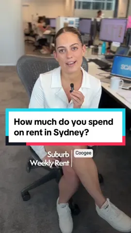 Rents went up by 8.3% across Australia last year, so we asked around our Sydney office how much our colleagues spend on rent per week.  #sydney #sydneyrental #sydneyrent #rent #rentalincrease #rentincrease #sydneysuburbs 