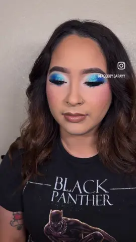 Icy glam 🥶❄️🩵  #559fresno #559makeupartist #mua #muafyp #makeupartist #fyp #fresnocalifornia 