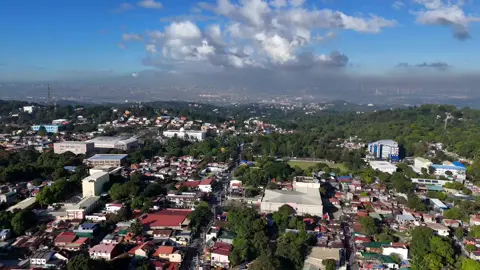 Antipolo Drone view of Metro Manila 💨💨💨 8am #fyp #foryoupage #aerialvideography #manila #drone #dji 