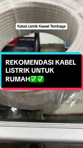 Rekomendasi kabel listrik kawat tembaga✅✅ Kabel NYM Wilson 2x1.5 ini sudah memiliki standar PLN dan LMK sehingga sudah pasti aman digunakan untuk di rumah😃😃 Selalu gunakan kabel dengan standar PLN untuk menghindari konsleting listrik  #kabellistrik #kabelkawattembaga #kabellistrikkawat #kabellistrikpln #rekomendasikabel #kabel #fyp #fyppppppppppppppppppppppp #kelistrikan #listrik #alatlistrik 