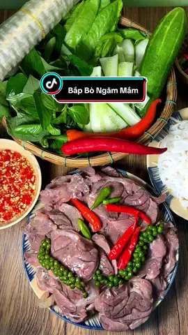 Bắp bò ngâm mắm giòn giòn đậm đà ngon ơi là ngon #camona #xuhuong #ancungtiktok 