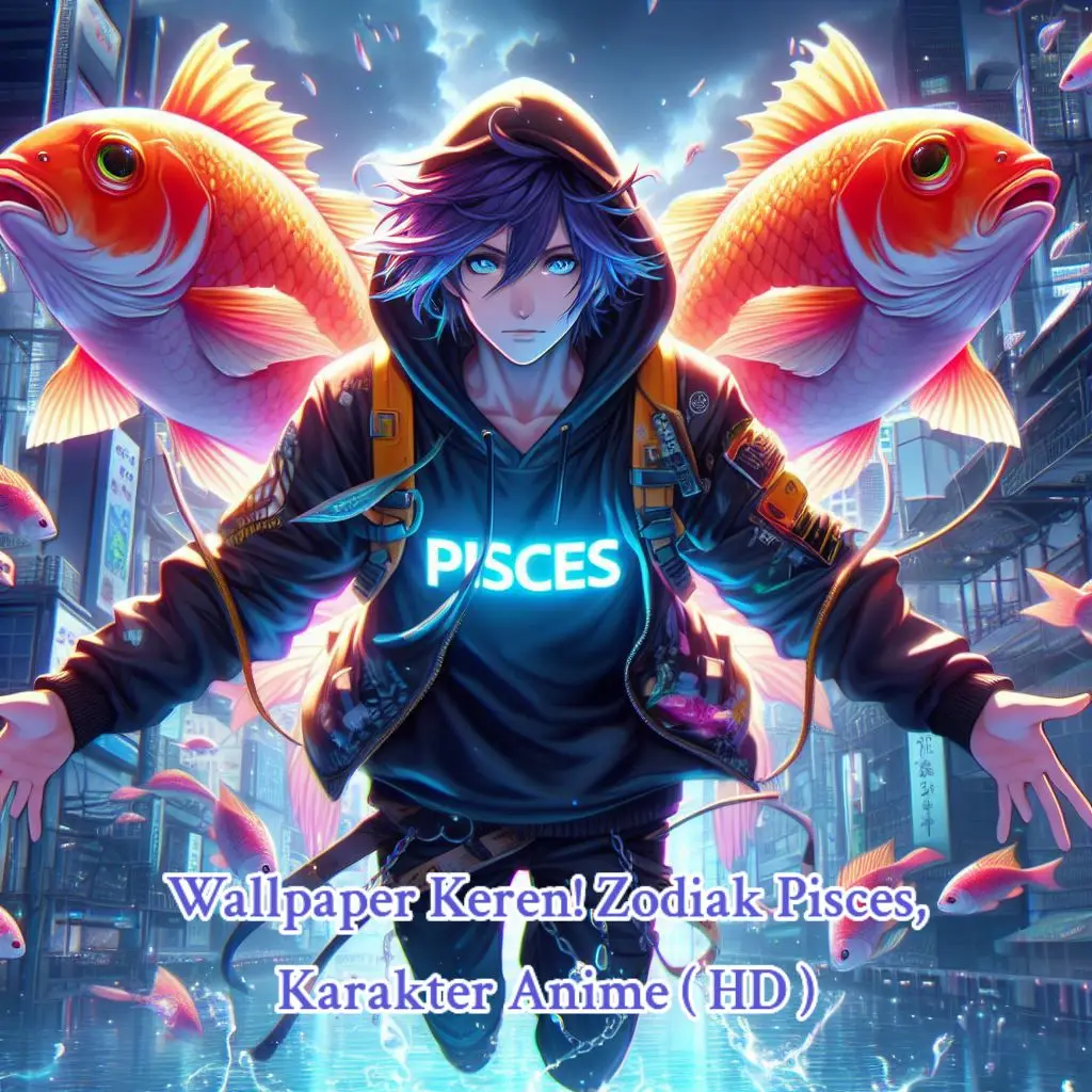 Wallpaper Keren! Zodiak Pisces, dengan karakter anime full HD | Gambar animasi 3D #tiktok #tiktokindonesia #fypシ #fyp #wallpaperkerenhd #viral #anime #zodiak #zodiac #animasi 