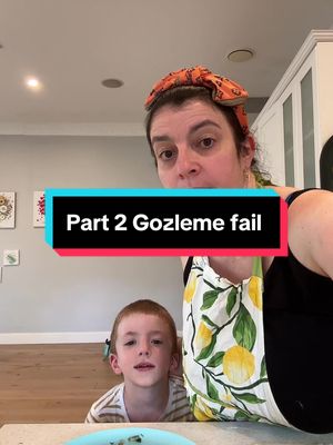 Part 2 - the Gozleme fail : Mushroom, Beef, cheese, spinach Pancake success! Yum #dinner #cooking #twins #fidan 