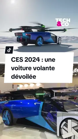 CES 2024: XPeng AeroHT lance la première voiture volante modulable pour les particuliers #auto #voiture #ces2024 #Tech 