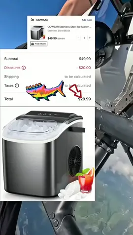 pretty crazy deal #deals #TikTokShop #sale #fyp #ice #icemaker #tiktokshopus #tiktokshopusa🇱🇷 