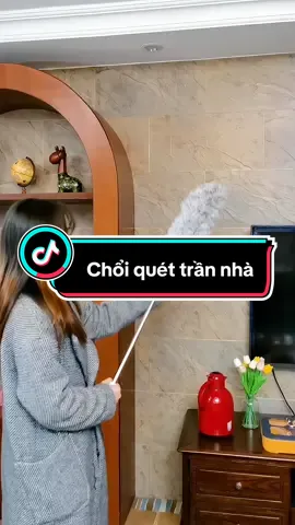 Chổi kéo dài 2m5 Quét Trần Lau Bụi Đa Năng có cán điều chỉnh độ dài và xoay 360 độ đa năng##dogiadungthongminh##muasamtaitiktokshop##muasamtet2024##choiquettrannha##choiquetmangnhen##choiquettran