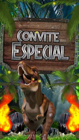 Convite Animado Jurassic Park- Dinossauro  #conviteaninado #convitevirtual #convitedigital #festa #decoration #invited  #jurassic #jurassicworld #jurassicpark #festajurassic #convitevideo #convitevideoanimado 