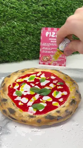 This is my #pizza COOKING KIT! Find it on the website! I love making this , it’s so satisfying ! Do you like PIZZA? #slime #italy #gtcreationslime #tomato #mozzarella 