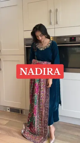 The perfect velvet suit 😍💙✨ #pakistaniwinterwear #heavydupattasuit #pakistanivelvetsuitsuk 