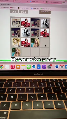 My boss walked up while i was filming my computer screen…had to play it so cool😭 #school #2048 #taylorswift #work #nowork 