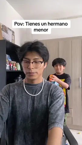 Pov: Tienes un hermano menor 😂#anlouis #anlouisysebas 