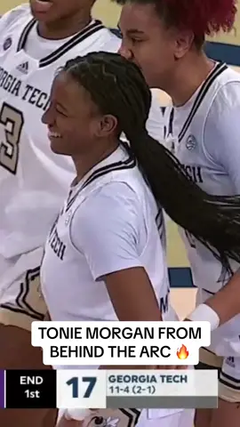 That was #nice 👏 #georgiatech #basketball #wcbb #womenssports 