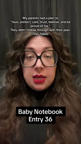 My parents did NOT follow through with their plan. #narcissisticparent #narcmom #narcmomdiaries #narcmomtiktok #afab #afabautistic #emotionallyimmatureparents #narcmother #motherwound #motherwoundhealing #motherwounds #oldletter #oldletters #babynotebook #parents #parentfail #foryou 