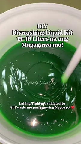 Laking Tipid mo talaga dito!❤️ 15-16 Liters na ang magagawa mo at pwede mopa itong gawing pang Negosyo. Hinding-Hindi ka Malulugi Try mona itong “MIKIWI DIY DISHWASHING LIQUID KIT” •Direction for Use •Regular Premix •Bubble Booster •Thickener •Surfactant #diydishwashingliquid #dishwashingliquid #negosyodishwashingliquid #lakingtipid #mikiwidishwashingkit #mikiwidishwashingliquid 