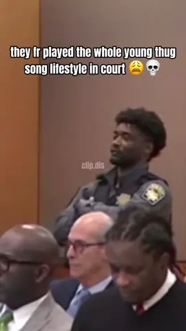 even the security vibin😭😭 #fypシ #youngthugtrial #yslslug 