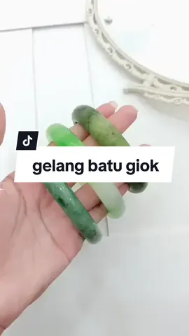 Gelang batu giok chin.a asli😍✌️  #giok #giokchina #gelangbatu #gelangbatugiok #aksesoris #jewelrylampung #ainijewelry 