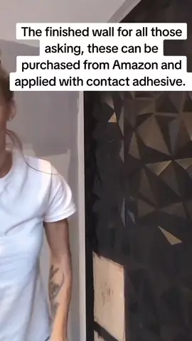 #walltilesdesign  #femalepainter  link below  Art3d 3D Paneling Textured 3D Wall Design, Black Diamond, 19.7