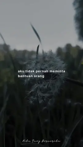 Seiring berjalannya kehidupan, aku belajar bahwa terkadang aku harus menghadapinya sendiri, menghadapi tantangan dan kesulitan tanpa mengharapkan bantuan dari orang lain. Namun, itu tidak berarti aku tidak pernah meminta bantuan. Karena dalam perjalananku, aku juga menyadari bahwa tak ada hal yang salah atau lemah dalam meminta bantuan. Aku tidak pernah ragu untuk meminta bantuan ketika aku merasa terjebak dalam kebimbangan, ketika aku butuh pandangan dari sudut pandang yang berbeda, atau ketika aku tahu bahwa berbagi beban dengan orang lain dapat membuat perjalanan ini lebih ringan. Kehidupan adalah tentang belajar, dan salah satu pelajaran penting yang kusadari adalah bahwa meminta bantuan adalah tanda kebijaksanaan dan kekuatan, bukan kelemahan. #kitayangbercerita #terimakasihsudahhidup 