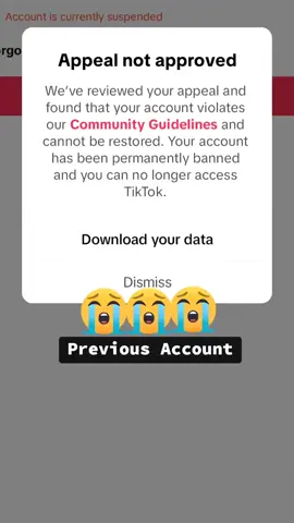#1st Account #Banned Account #😭😭😭