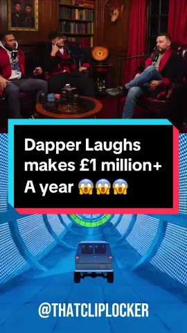 Dapper Laughs makes over ONE MILLION £’s a year 😱😱 #fyp #foryou #trending #viral #funny #podcast #jackjoseph #dapperlaughs 