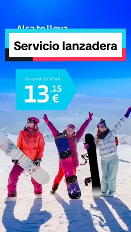 ¡Disfruta de la nieve! Ponemos a tu disposición un servicio lanzadera los sábados y domingos para acercarte a pasar el día a la estación de esquí asturiana. ❄️🚌 Con salidas desde diferentes localidades. Consulta los horarios en nuestra web.  #Alsa #Asturias #Esquí 