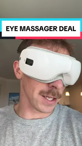 These things are a game changer #eyemassager #massage #migrainerelief #migraines #flashsale #dealoftheday #ttshop #TikTokShop #ttshopdeals #tiktokshopsale #flashsales #deals 