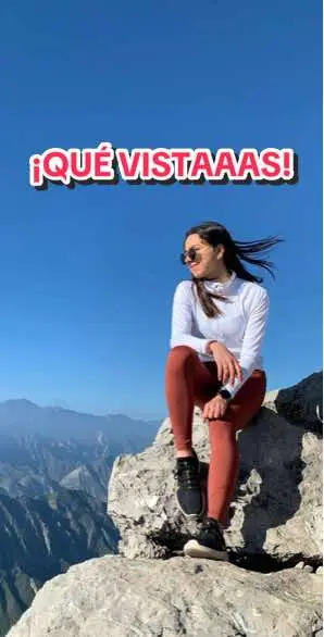 Asi las vistas desde la cima de La Sierra Madre en Monterrey 🤯😮‍💨 #fyp #monterrey 