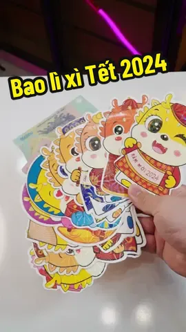 Bao lì xì ngộ nghĩnh cho năm Rồng 2024 mn ơi #tranminhdaily #xuhuong #baolixi #tet2024 #giadungtienich 