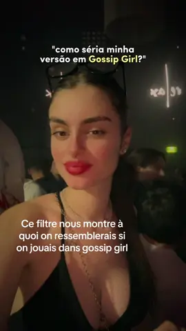 Je sais pas quoi en penser #EfeitoGossipGirl #FotosIA 