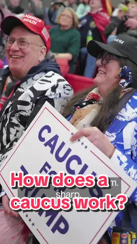 In this year’s #presidential #election, the #Iowa #caucuses are crucial, marking the first shot for #Republican challengers to Donald #Trump to undermine his position as the party's standard-bearer. But how does a caucus work? #politics #2024election