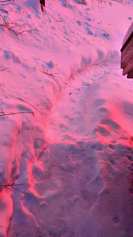 🔥 #burningskies #skies #sky #sunset #snow #winter #sun #clouds #norway #moss 